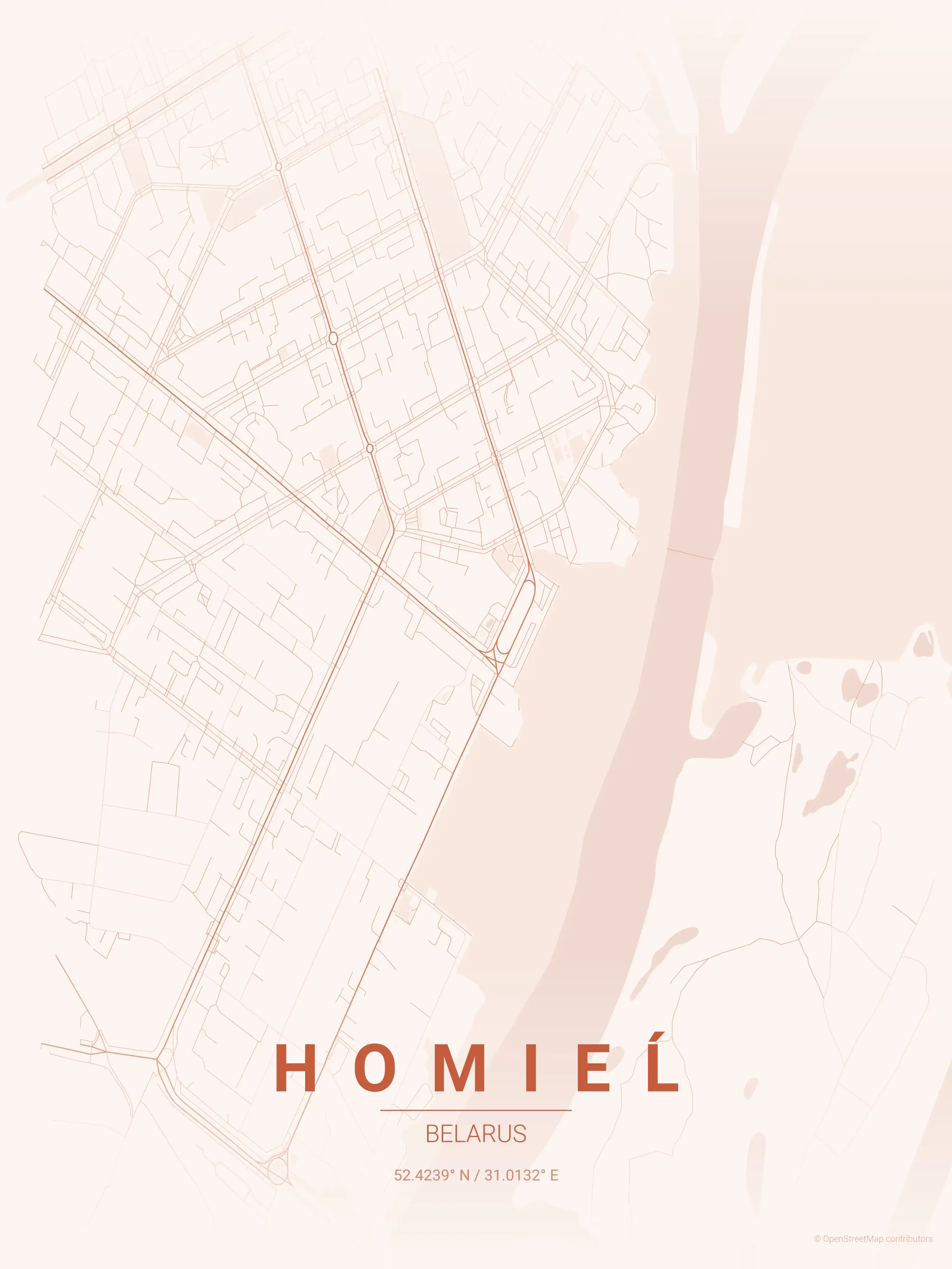 Homieĺ sunset map
