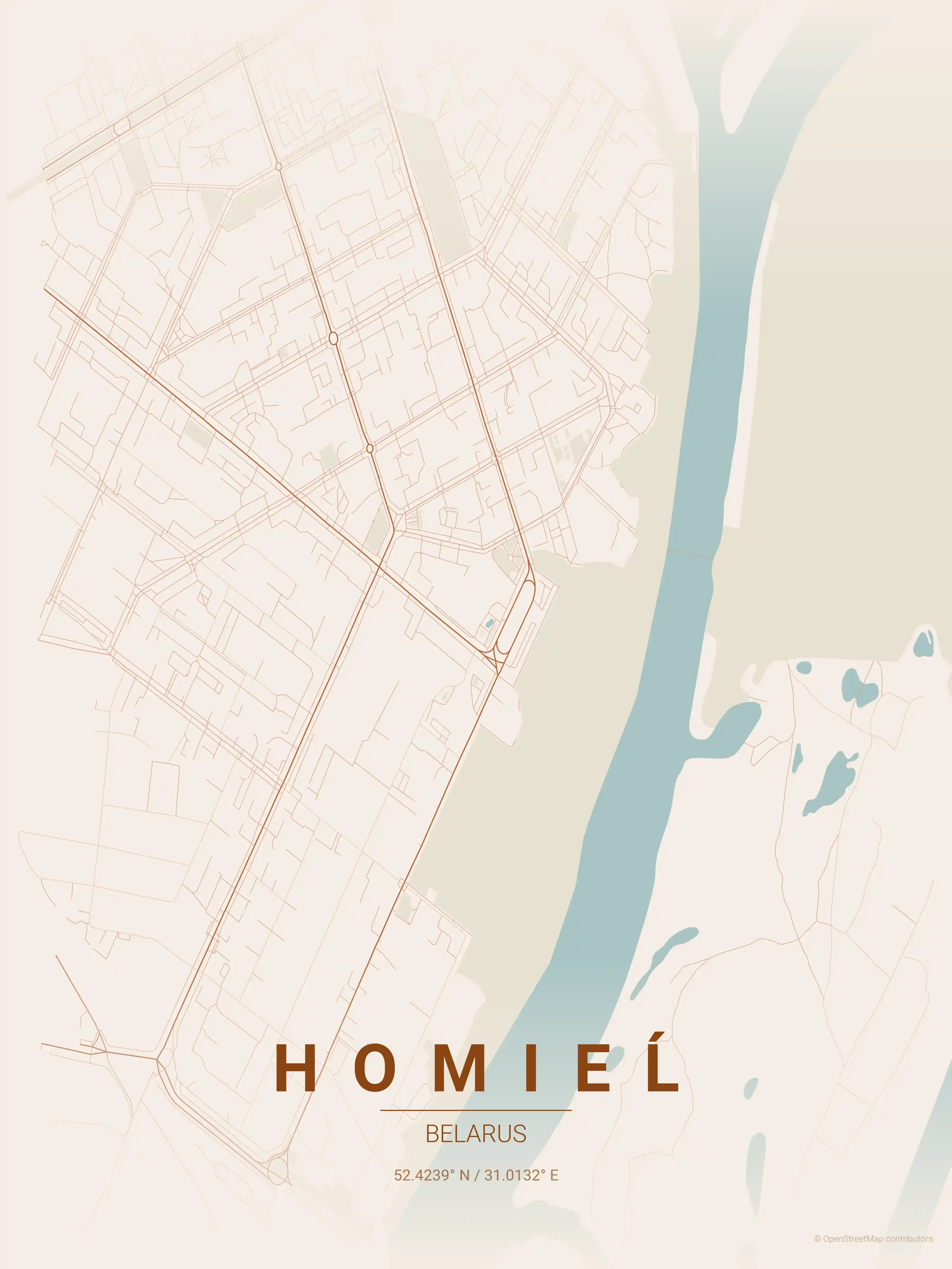 Homieĺ terracotta map