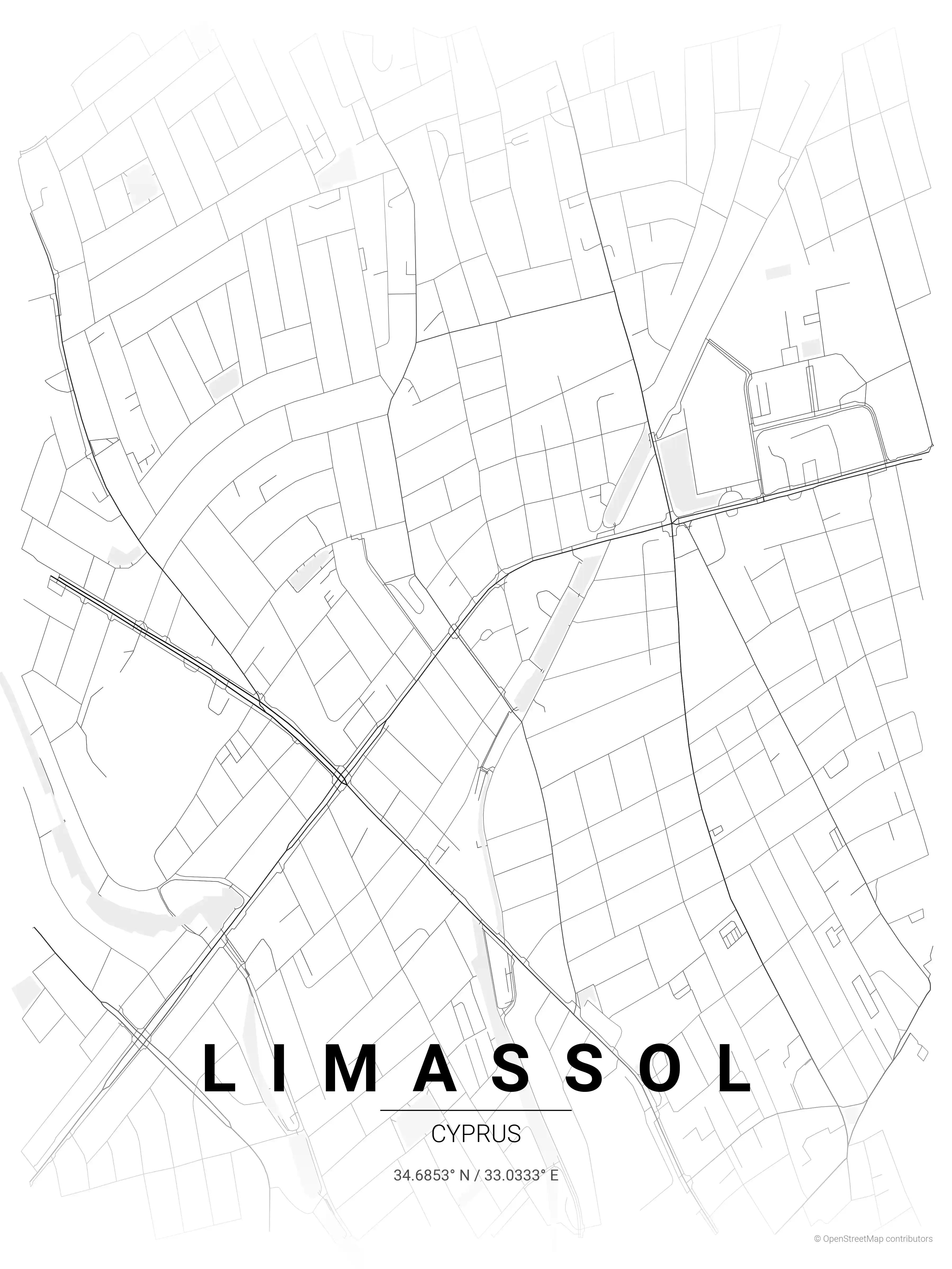 Limassol contrast zones map