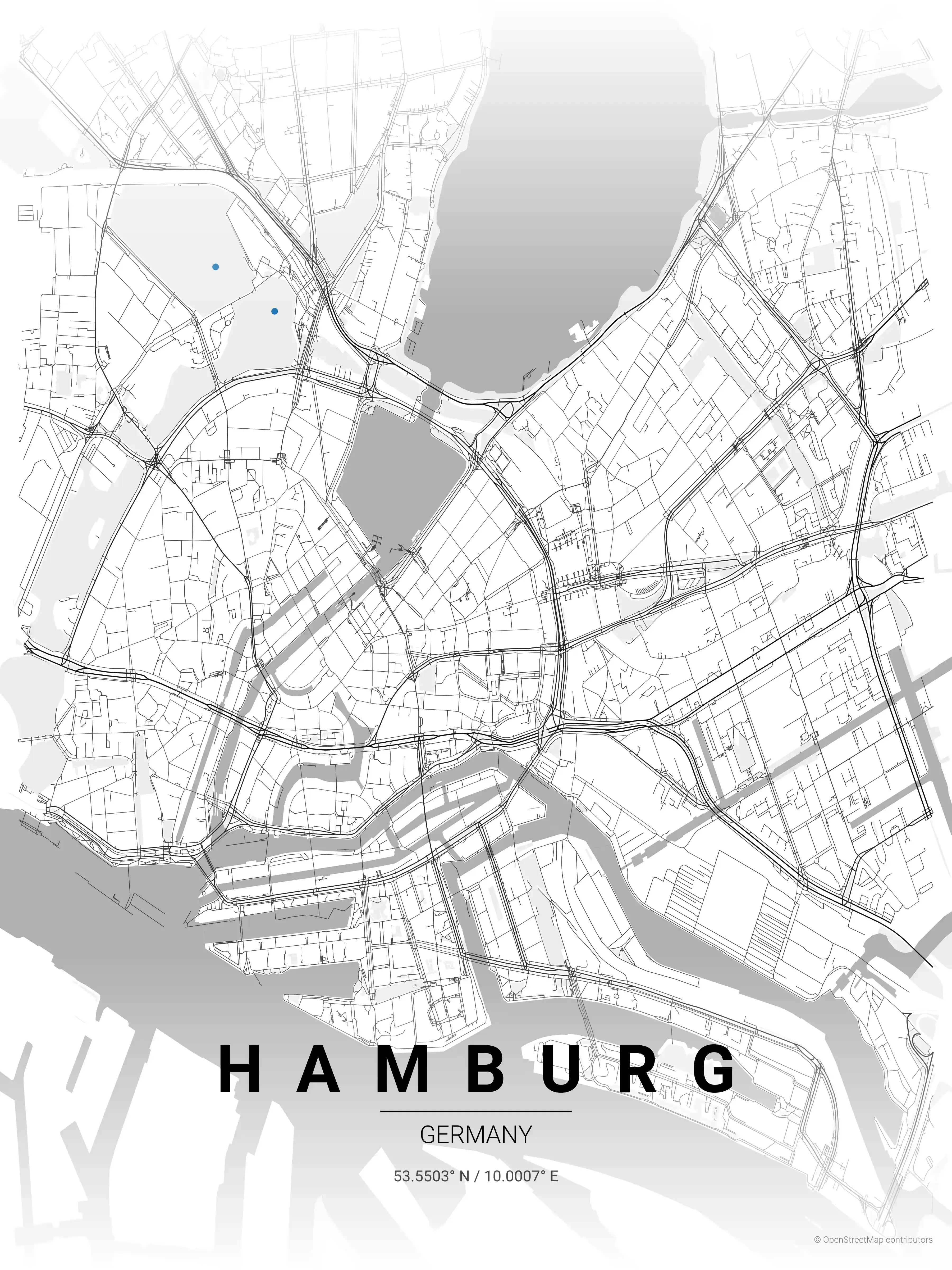 Hamburg contrast zones map