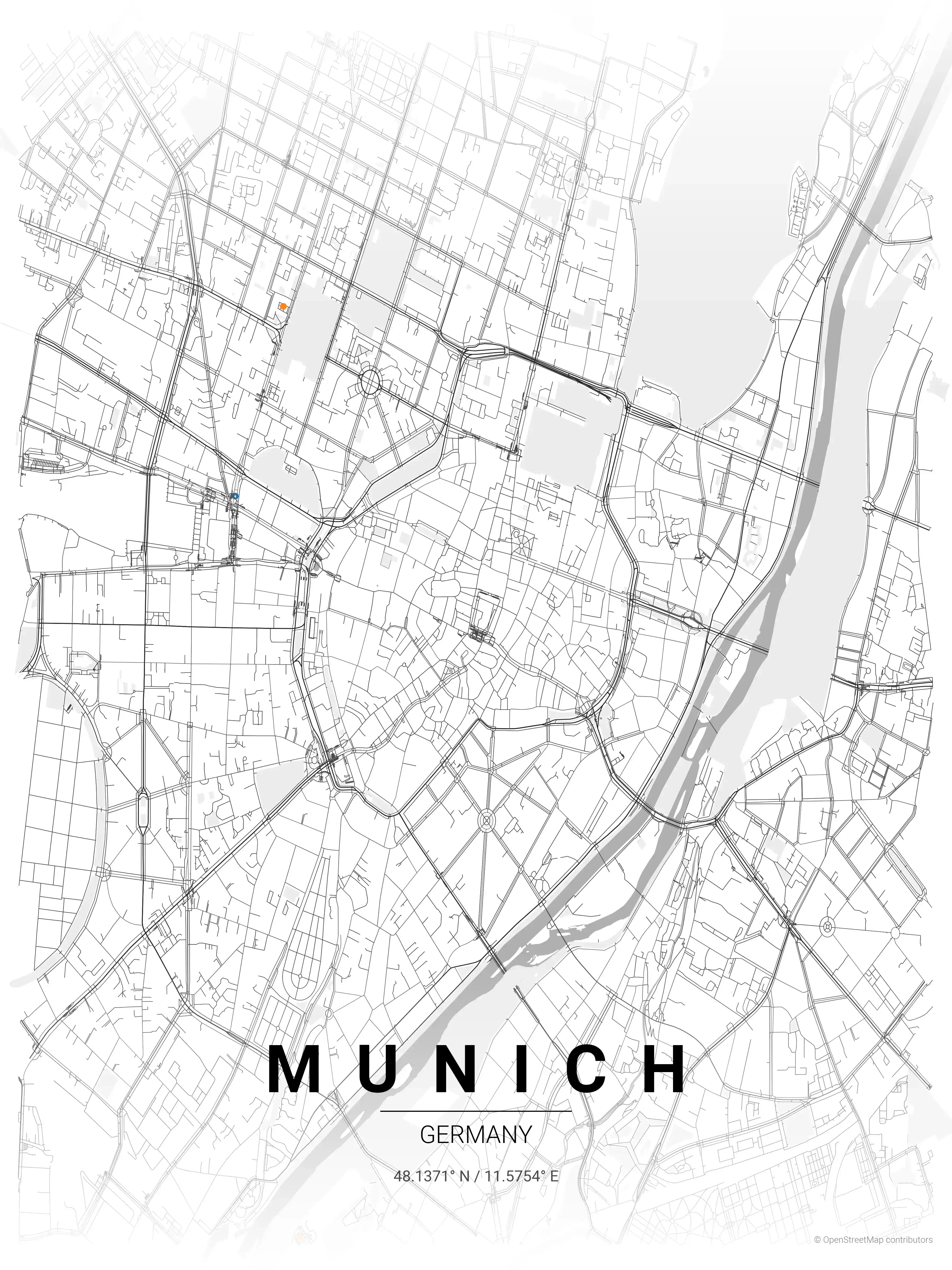 Munich contrast zones map