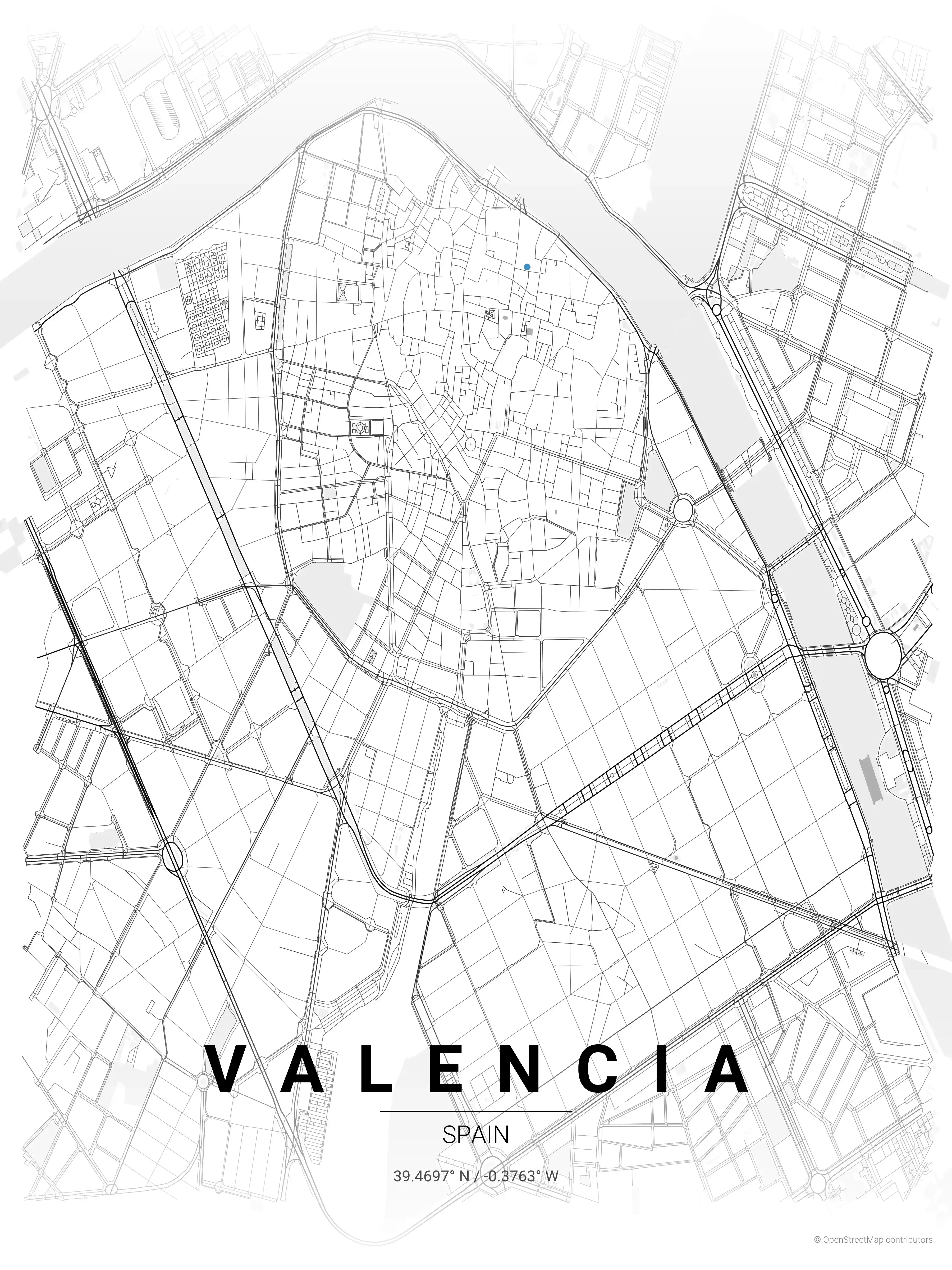 Valencia contrast zones map