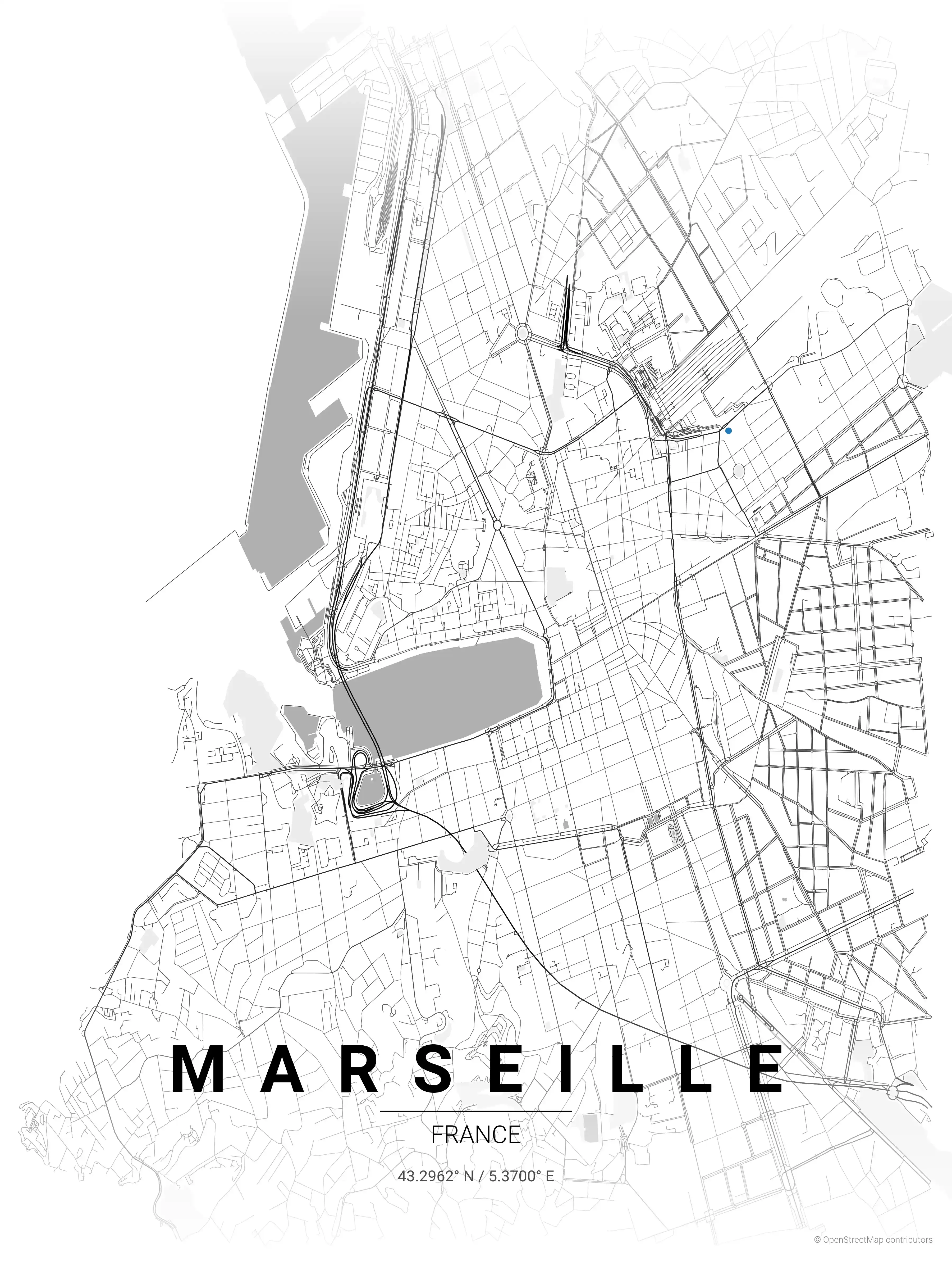 Marseille contrast zones map