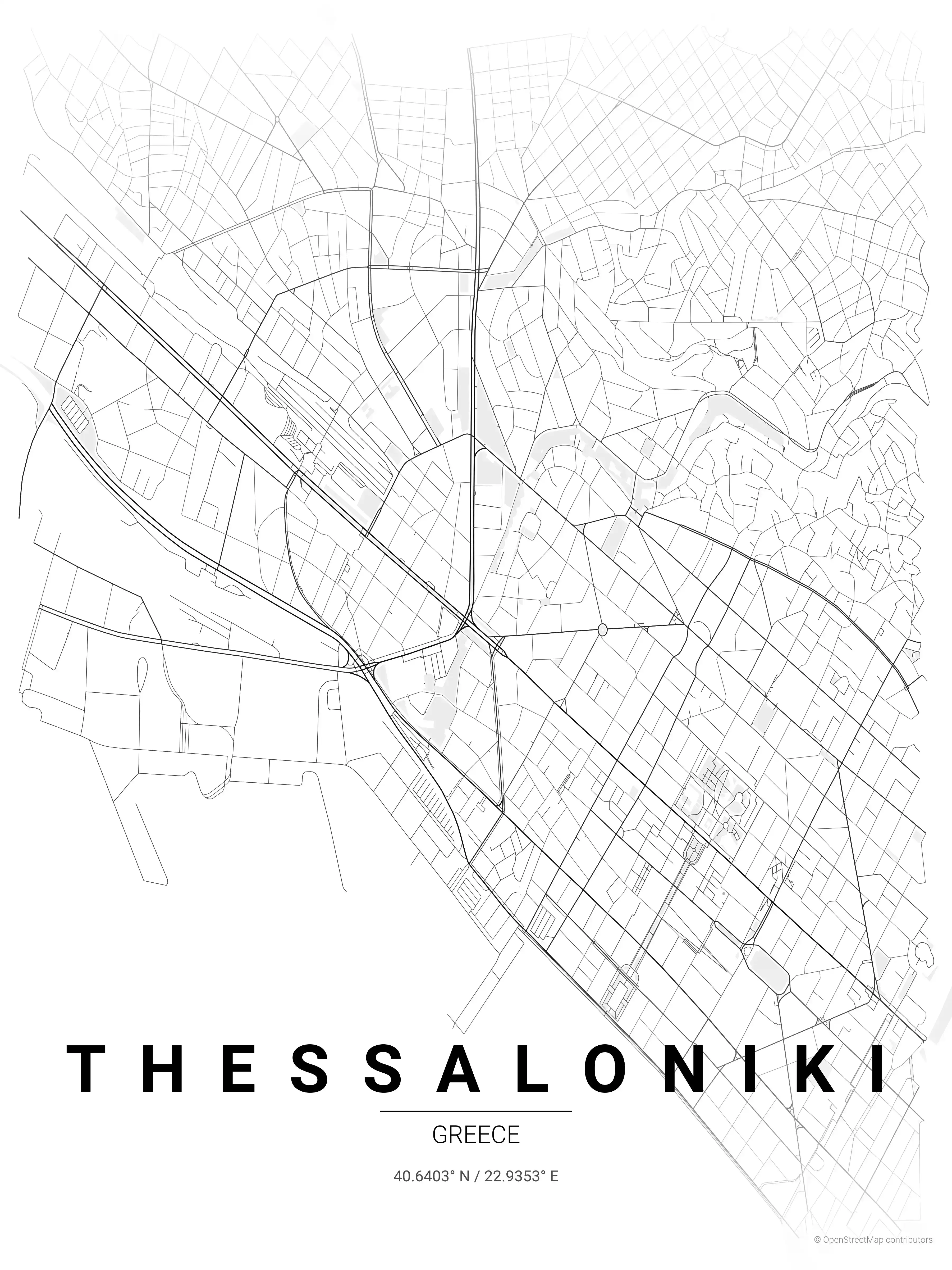 Thessaloniki contrast zones map
