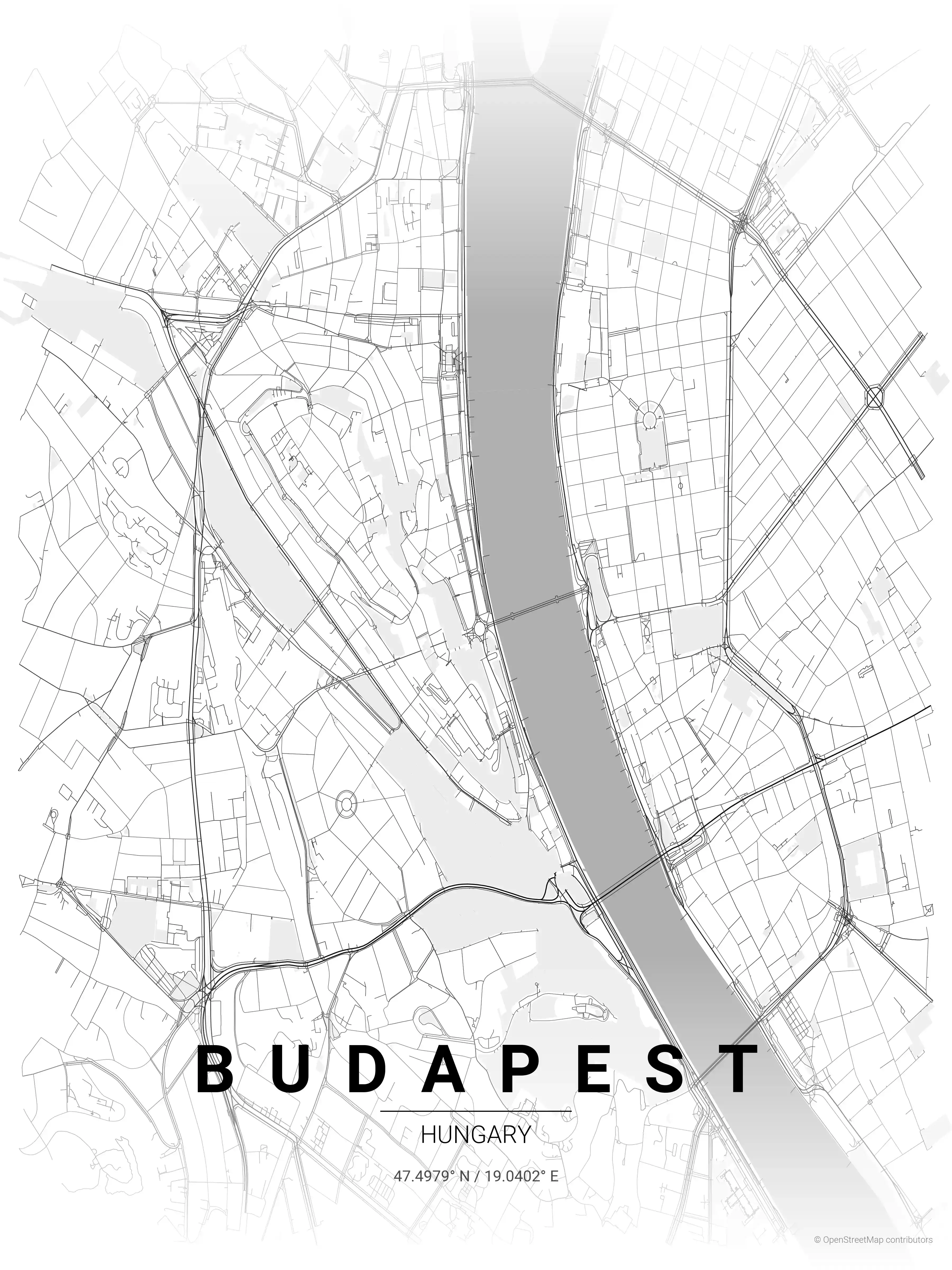 Budapest contrast zones map