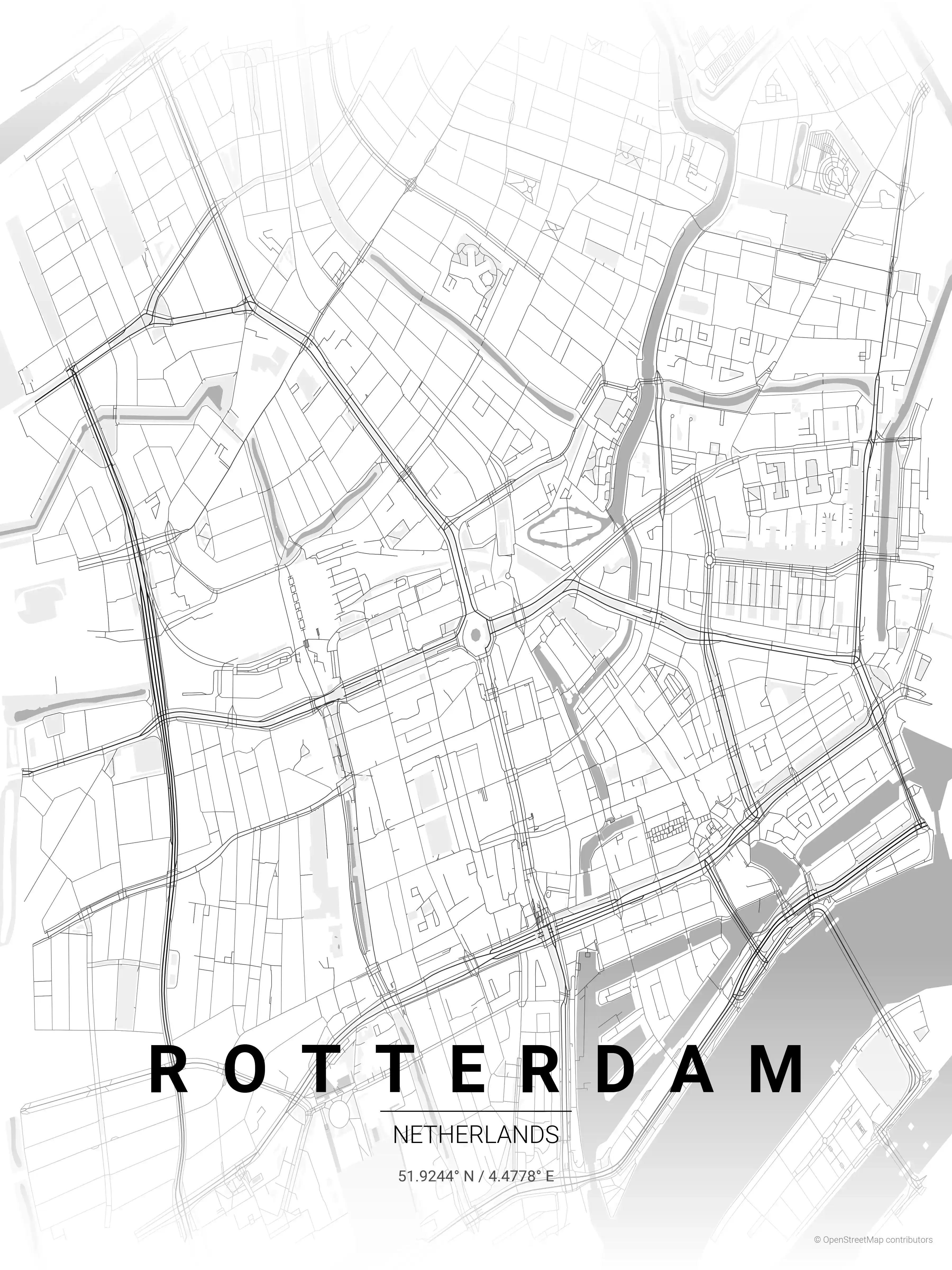 Rotterdam contrast zones map