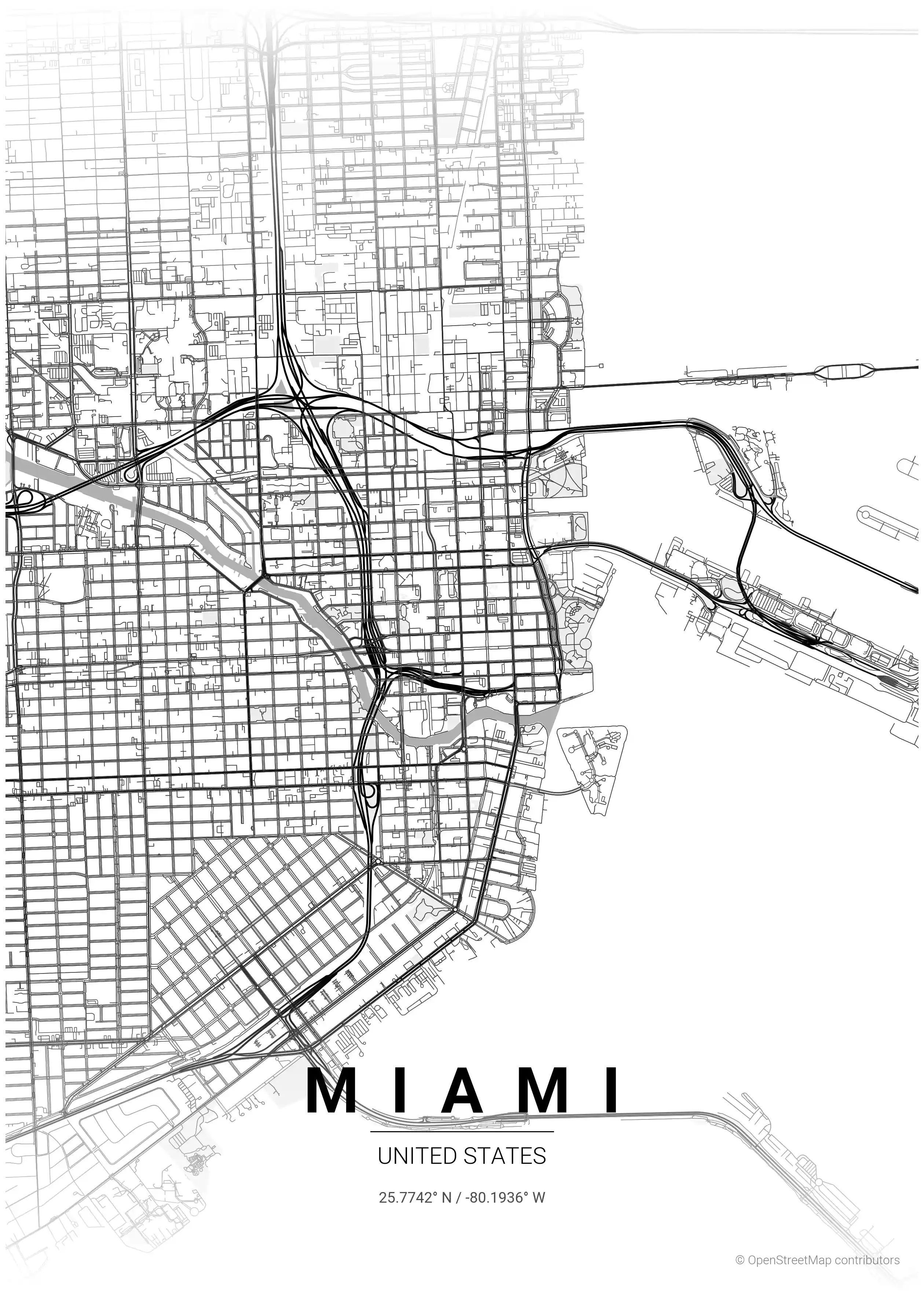 Miami contrast zones map