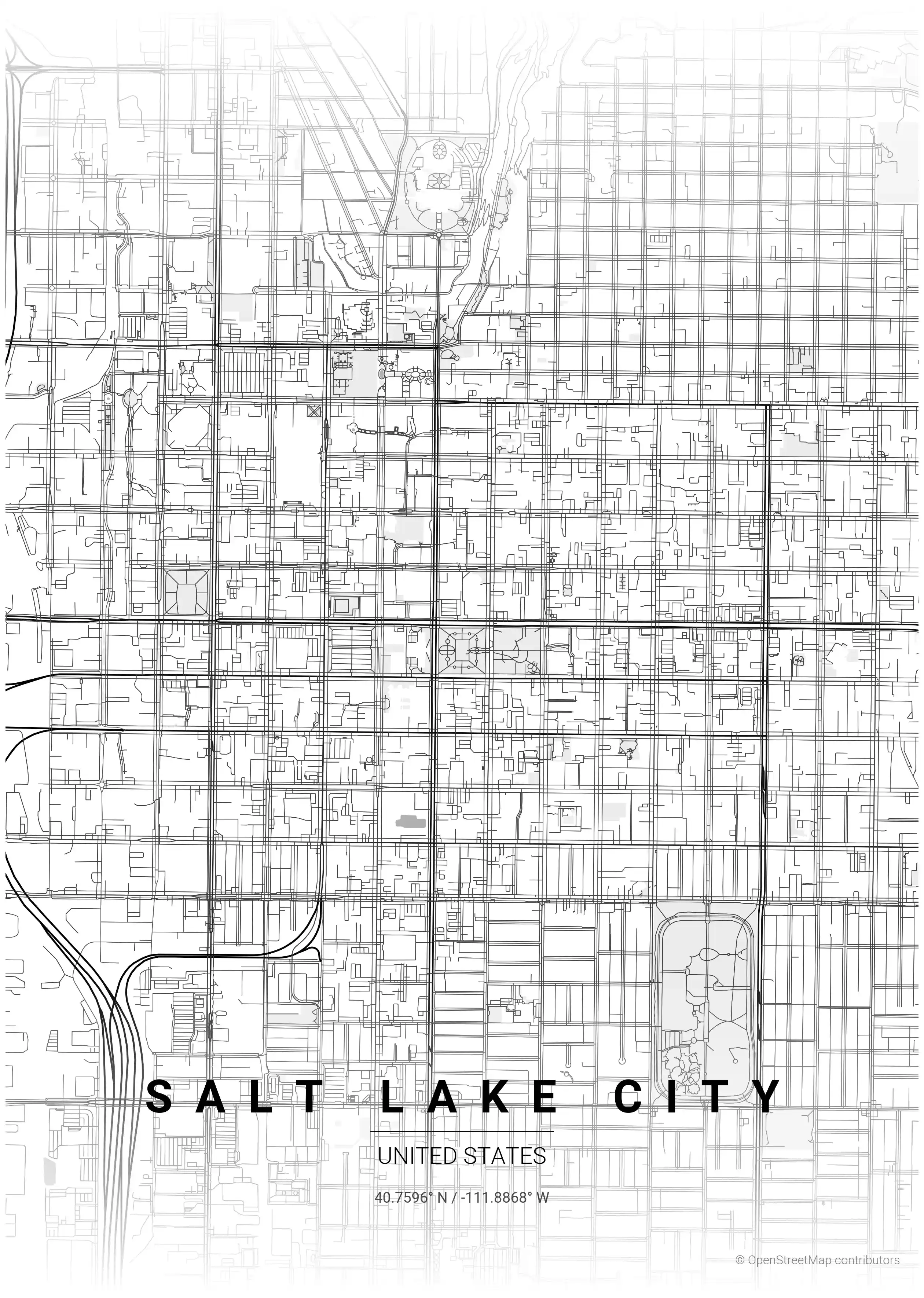 Salt Lake City contrast zones map