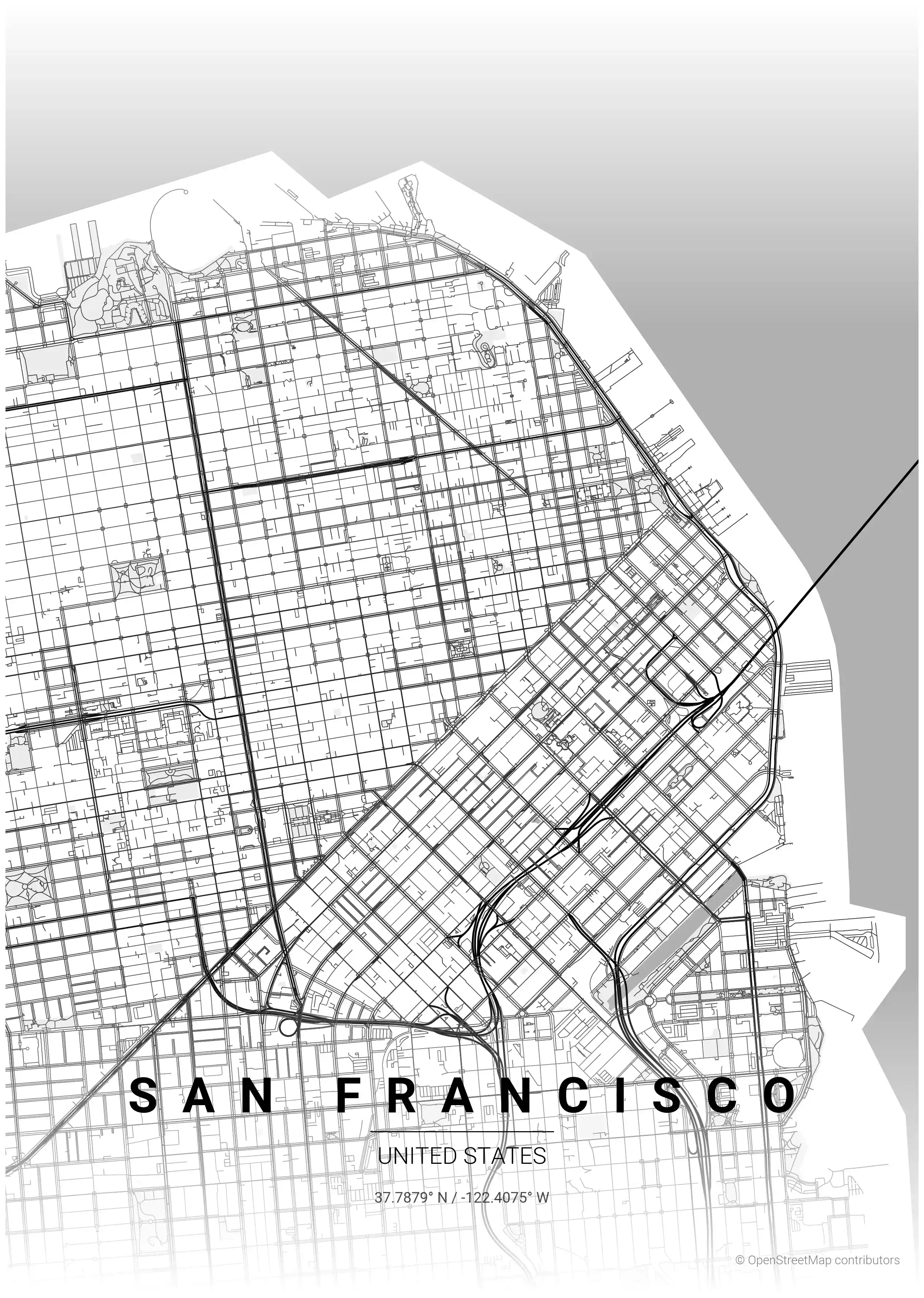San Francisco contrast zones map